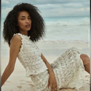 Doen Rosita Top - Salt - Size Small